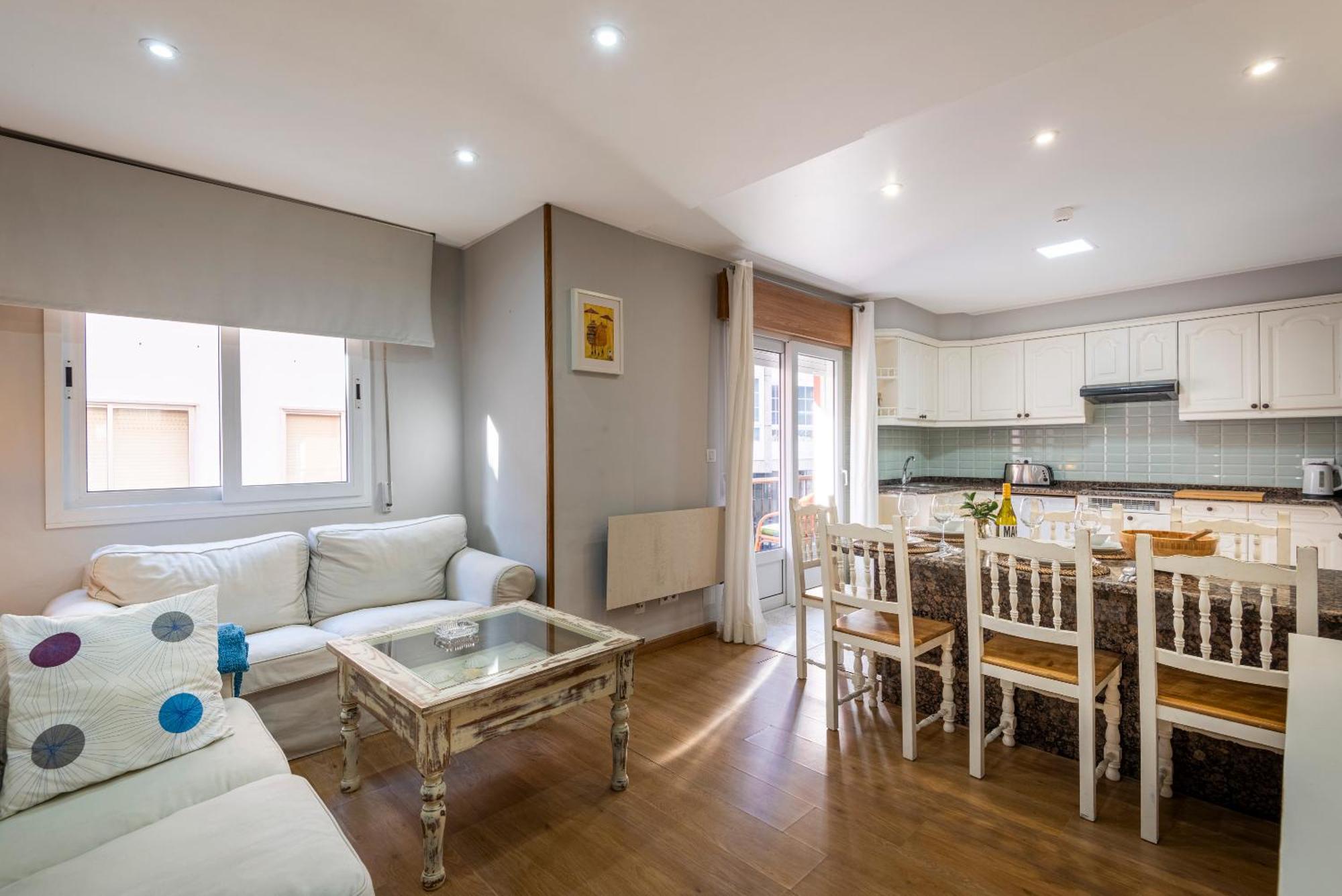 Apartamento 3 Habitaciones A 140M Playa Canelinas Portonovo 101 Санхенхо Экстерьер фото